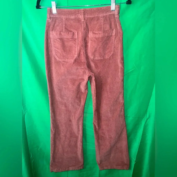 Faherty corduroy, rust, color pants size 26 wide leg - Picture 2 of 9